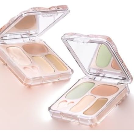 VEECCI - Adaptable 4-Color Concealer Palette - 2 Colors W01 - 4.5g