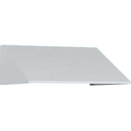 C+P schuin dak, voor kastbreedte 600 mm, lichtgrijs