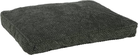 Kussen Erbel Rechthoekig Donkergroen met rand 80x60x10cm