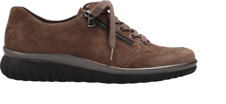 Semler - L5135 - Dames veterschoenen - Kleur: Taupe - Maat: 41