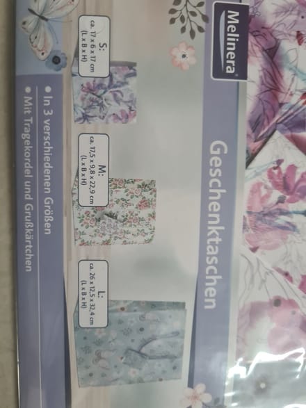 Melinera 3 Geschenktassen verschillende maten