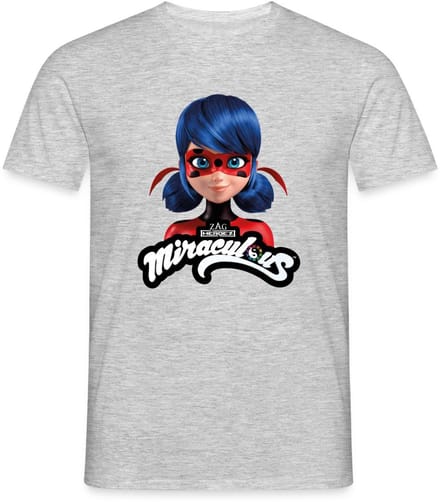 Miraculous Ladybug Met Logo T-Shirt Heren