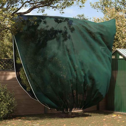 vidaXL Vorstbescherming Plantenfleece Covers 3 st Groen 3 x 3,93 m