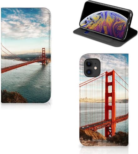 Apple iPhone 11 Book Cover Golden Gate Bridge