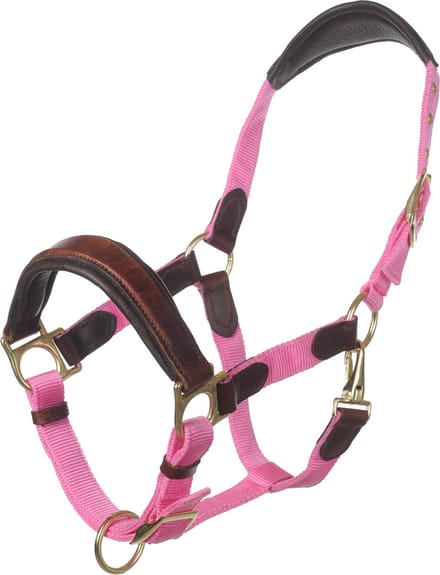 MHS Combi Halster Design Extra Full Bruin-Roze