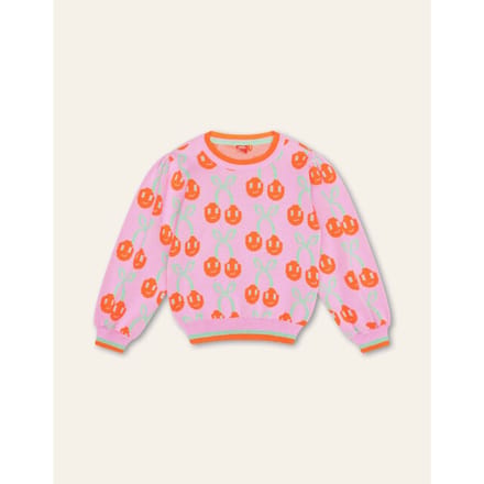 Oilily Kersje Trui- maat140/10yr Fuchsia Roze