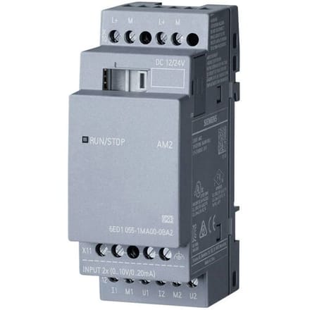 Siemens Logo! am2 Uitbreidingsmodule pu: dc 12/24v 2 ai 0 - 10v or