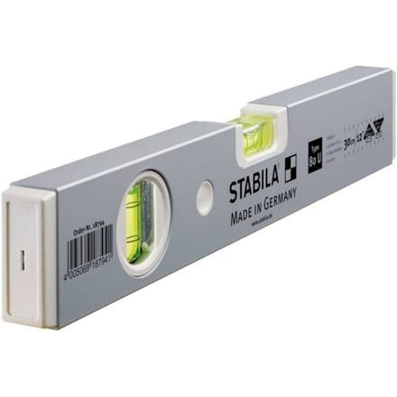 Stabila Type 80 U 18794 Waterpas 30 cm 0.5 mm/m