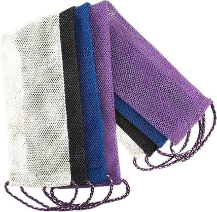 Scrubstrips Badkamer - Peelingstrips Lichaam - Huid Reinigen - Extra Lang Design - 4 Stuks - Multicolor