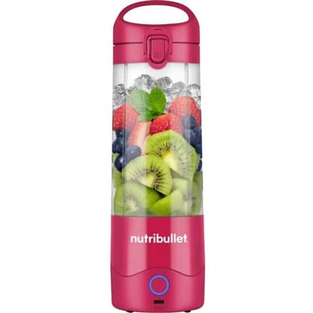 Draagbare blender - NutriBullet - NBP003MA - 70W - 0,475L - Magenta - 1 fles inbegrepen