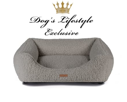 Orthopedische Hondenmand Dolly Wol Grijs Medium 75cm - Wasbare hoes!
