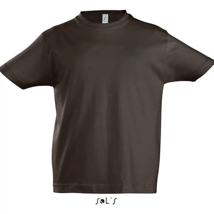 SOL'S Kids´ Imperial T-Shirt L190K - Chocolate - 2 years (86/94)