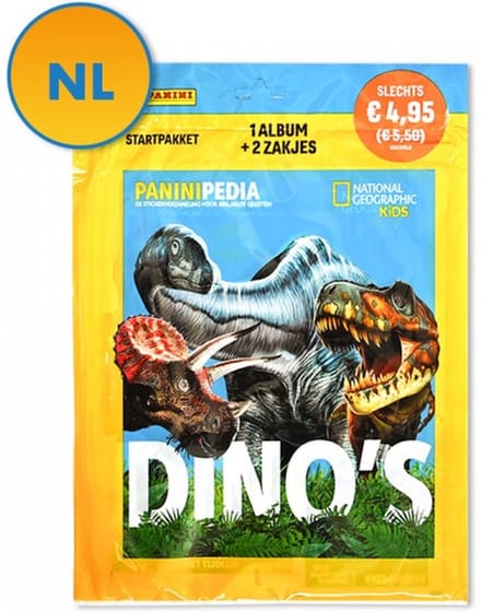 Starter Pack NL Dinos National Geographic Kids - Panini