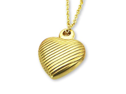 Montebello Ketting Bodina Gold - 316L Staal - Hart - 18x21mm - 45cm