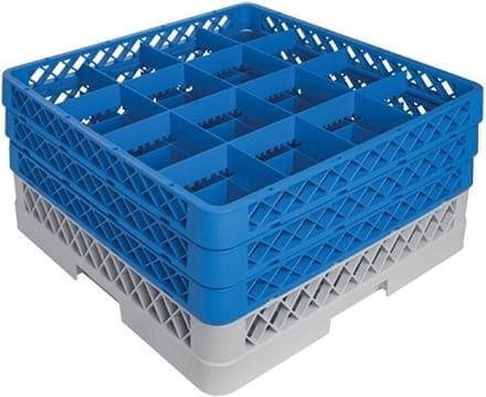 Voetglazenkorf CR-16 M/Opzet (3X CR-16) - CaterRacks CR1623