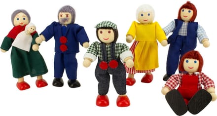 Dollies 6 poppen