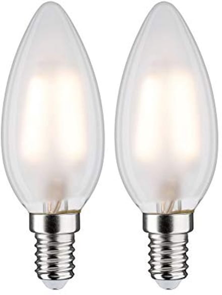 LED kaarslamp 2x3W E14 dimbaar 2700K