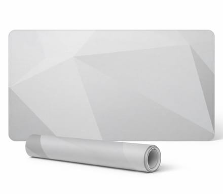 Antislip bureaumat met 3D geometrisch patroon 100x50 cm