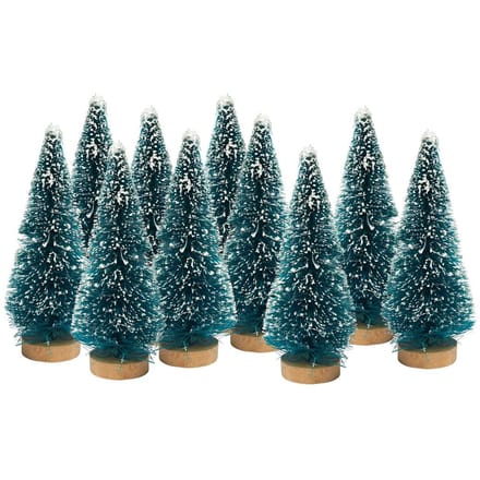 VBS Miniatuur dennenboom - 6 cm, 10 stuks
