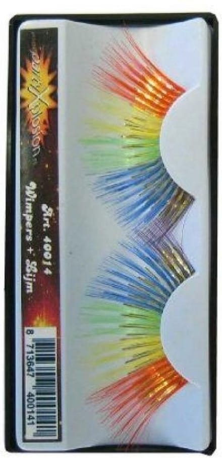 Valse Wimpers multi colour lang
