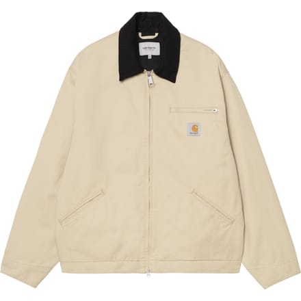 Carhartt Og Detroit Jas Poplin Lined Bruin