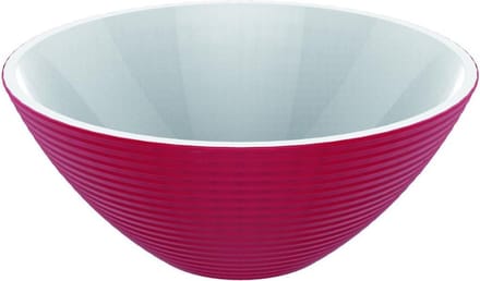 Zak!Designs Saladeschaal 2-Tone Acai - Ø 16 cm - 600 ml - Rood