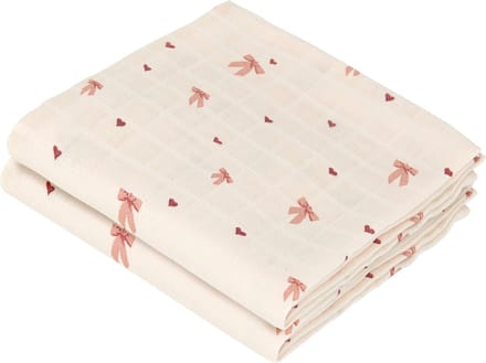 Cam Cam Copenhagen Bows Multi Doek - 2-pack - Muslin - GOTS