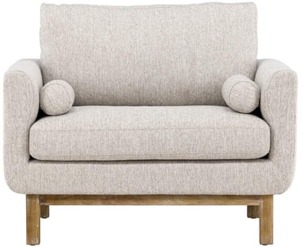 Svea - Nasser fauteuil - boucle - beige