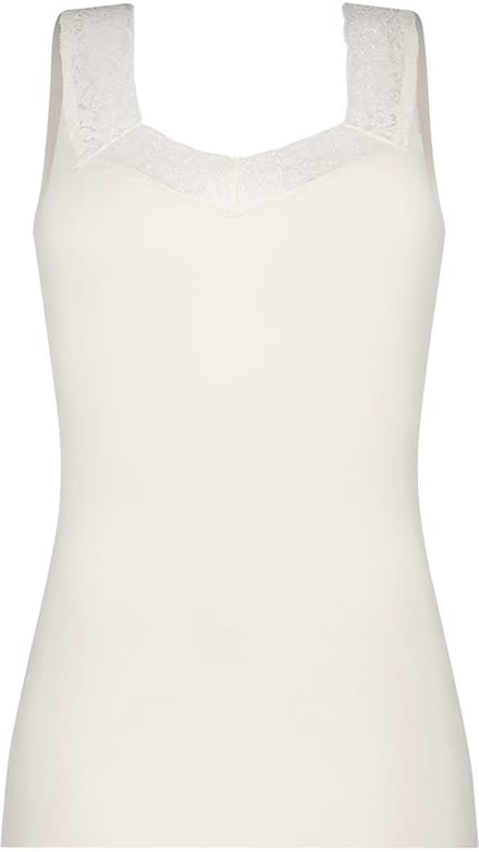 Ten Cate Secrets singlet met kant off white voor Dames | Maat M