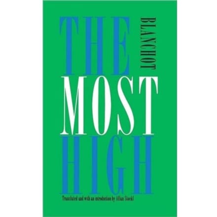 The Most High - French Modernist Library - Maurice Blanchot