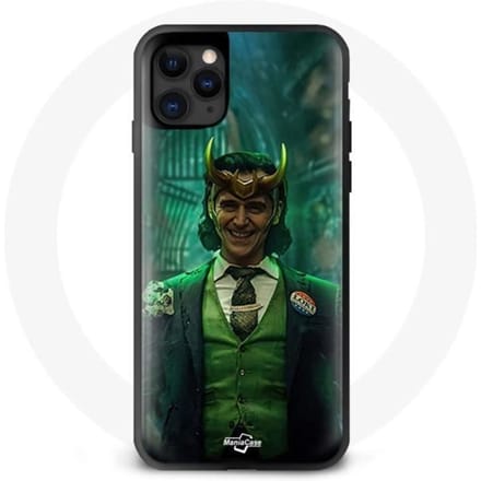 Coque pour Iphone 13 - Maniacase - Loki Thor Ragnarok - Souple - Noir - Mixte