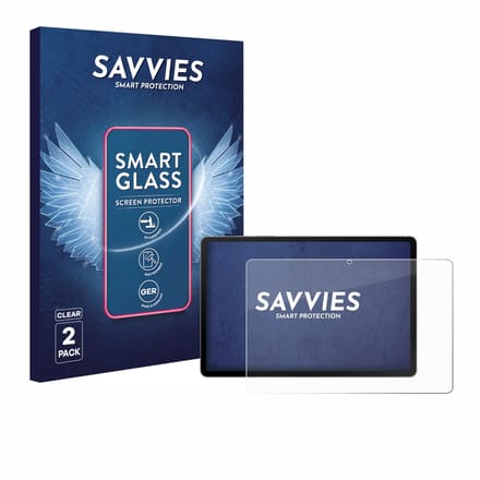 2 Stuks Savvies Screenprotector - geschikt voor Samsung Galaxy Tab S10 FE WiFi - beschermfolie glas transparant