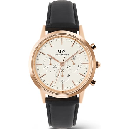 Daniel Wellington DW Watch Iconic Chronograph Sheffield RG 42mm Rose Gold