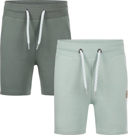 Koko Noko 2 PACK Jongens Broek - Dusty green - Maat 128