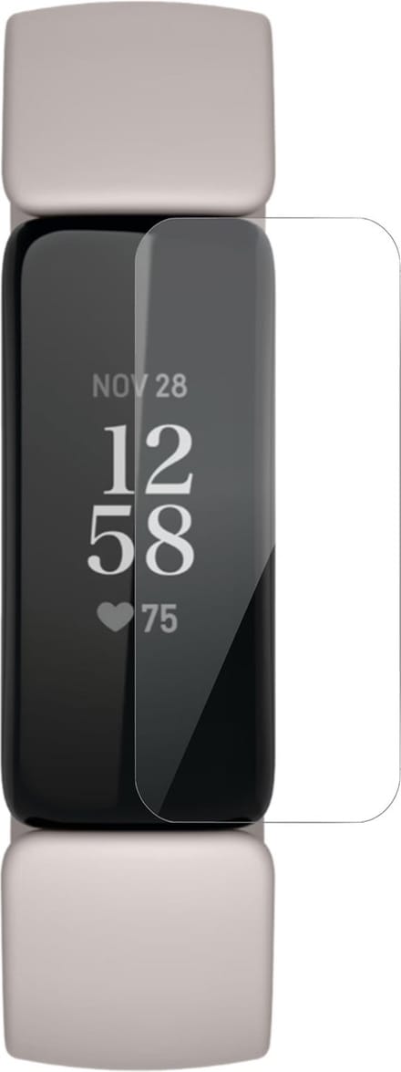 Screenprotector geschikt voor Fitbit Inspire 2 - Folie Screen Protector geschikt voor Fitbit Inspire 2
