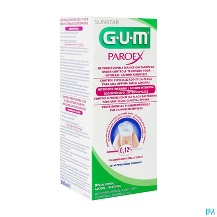 GUM Paroex Mondspoelmiddel 300 Mondwater