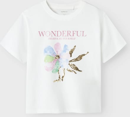 NAME IT - NKFDUKKO SS NREG TOP BOX - Meisjes - T-shirts - Maat 122/128