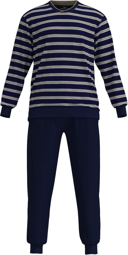 Gotzburg interlock pyjama blauw