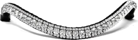 Frontriem All Crystal - Subtile/Shet
