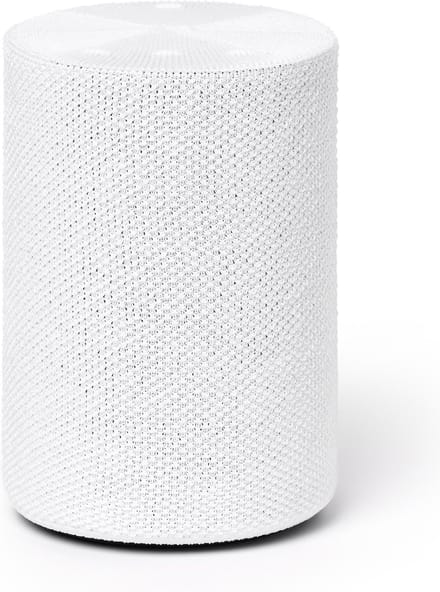 Soundskins – Luxe textielhoes / Luidsprekeraccessoire – Compatibel met Sonos Era 100 - Helder wit