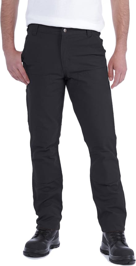 Carhartt Herenbroek Stretch Duck Double Front Zwart