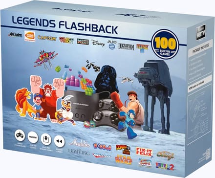 Atari - Legends Flashback - Console - 100 Ingebouwde Spellen - 2 Controllers - HDMI