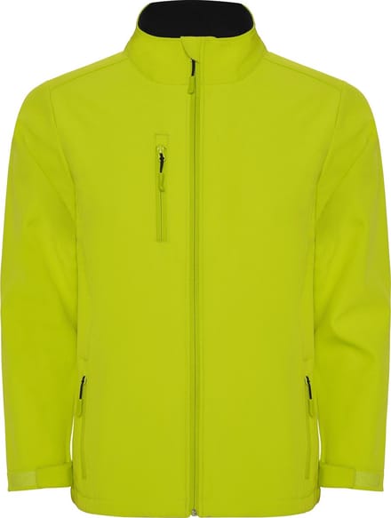 Roly Men´s Nebraska Softshell Jacket RY6436 - Lime Punch 235 - L