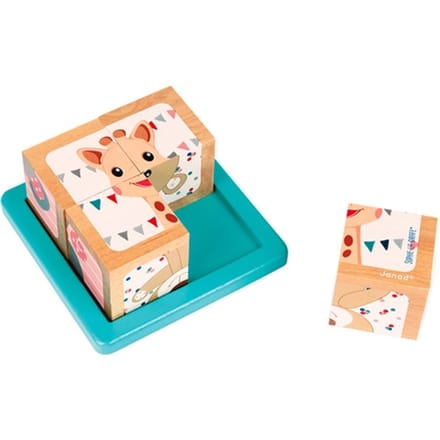 Janod Sophie La Girafe Bakstenen