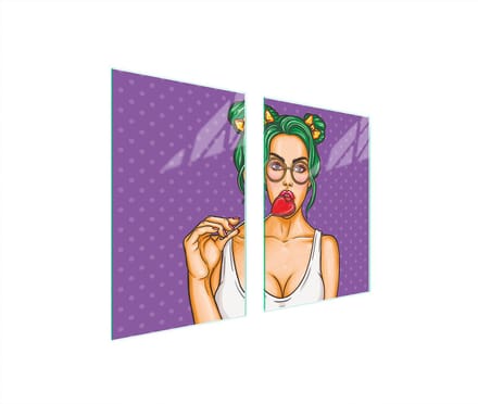 TMK ArtDeko - Serie Ochronska Płyt - Vrouw - 65x52cm - Kitchen Accessoire