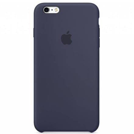 Silicone Backcover voor de Apple iPhone 6(s) Plus - Midnight Blue