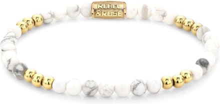 Armband - Staal/Beads | Rebel & Rose