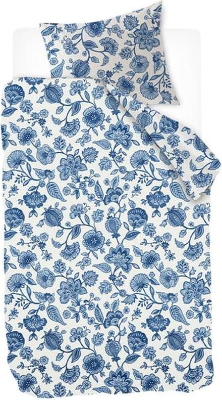 Ivorlyn Brighton Dekbedovertrek - Eenpersoons - 140x200/220 cm - Blue