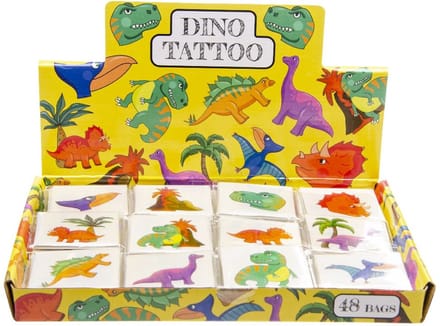 Duckiez Tattoos Dinosaurus 12st.