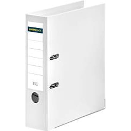 Schäfer Shop Select  ordner, A4, rugbreedte 80 mm, wit